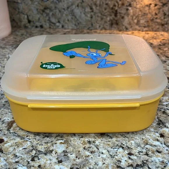 TUPPERWARE DISNEY BUGS LIFE STORAGE CONTAINER - NEW - Picture 2 of 5